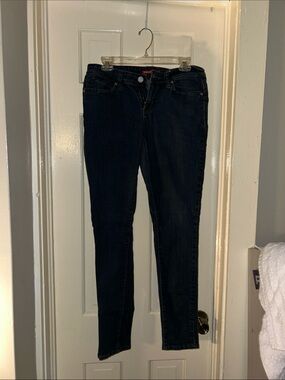 Slim Fit Dark Indigo Skinny Jeans - Women